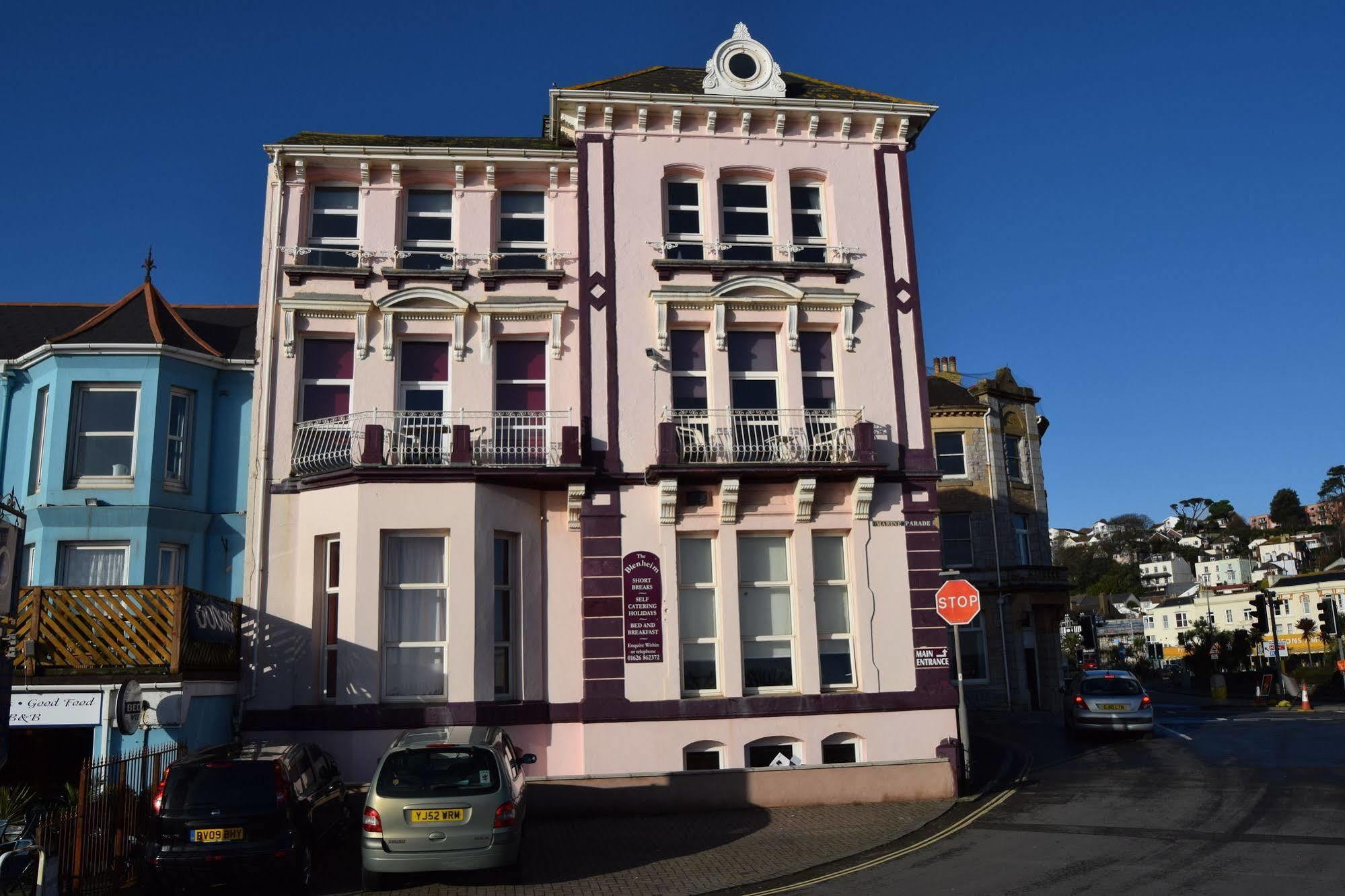 The Blenheim Bed & Breakfast Dawlish Bagian luar foto
